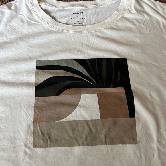 Madewell x Kit Agar oversized t shirt - Picture 3 of 4